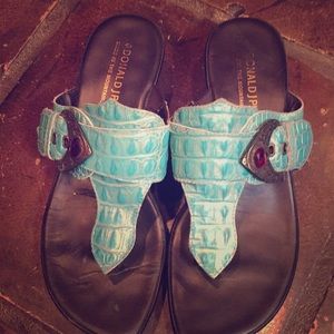 Donald Pliner wedge sandals